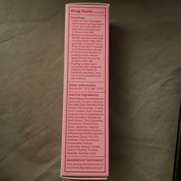 JORI - Daily Leave-On Acne Treatment Mask NWOT - Picture 5 of 6